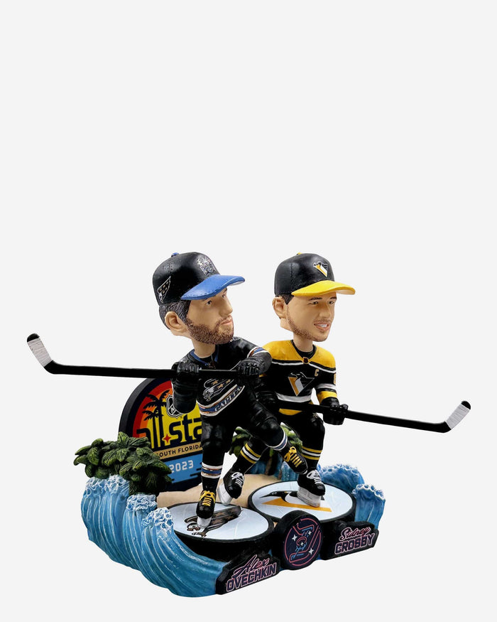 Alex Ovechkin & Sidney Crosby Washington Capitals & Pittsburgh Penguins All-Star Skills Dual Bobblehead FOCO - FOCO.com
