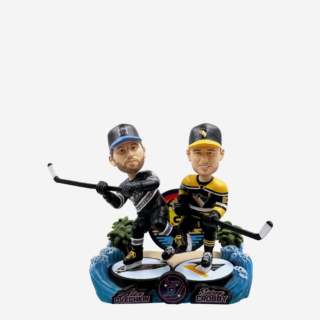 Alex Ovechkin & Sidney Crosby Washington Capitals & Pittsburgh Penguins All-Star Skills Dual Bobblehead FOCO - FOCO.com