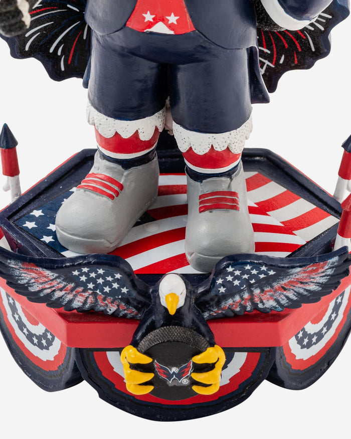 Slapshot Washington Capitals Americana Mascot Bobblehead FOCO - FOCO.com