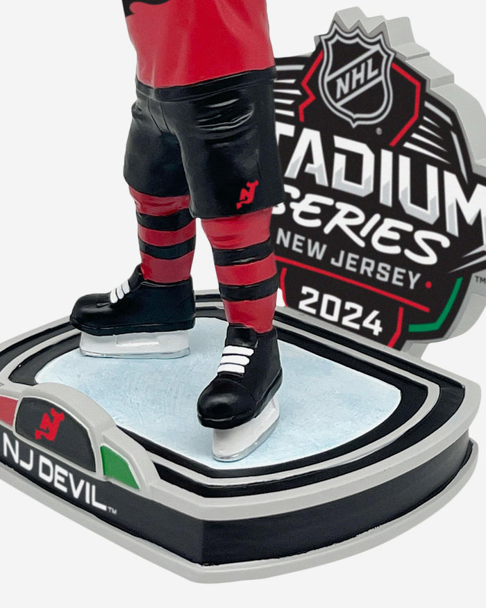 NJ Devil New Jersey Devils 2024 Stadium Series Mascot Bobblehead FOCO - FOCO.com