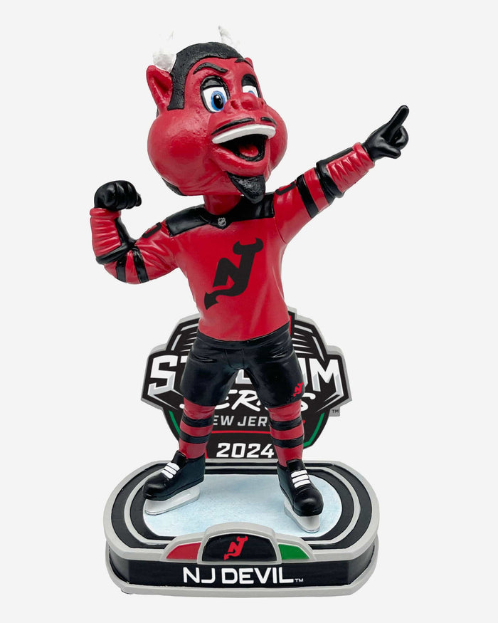 NJ Devil New Jersey Devils 2024 Stadium Series Mascot Bobblehead FOCO - FOCO.com