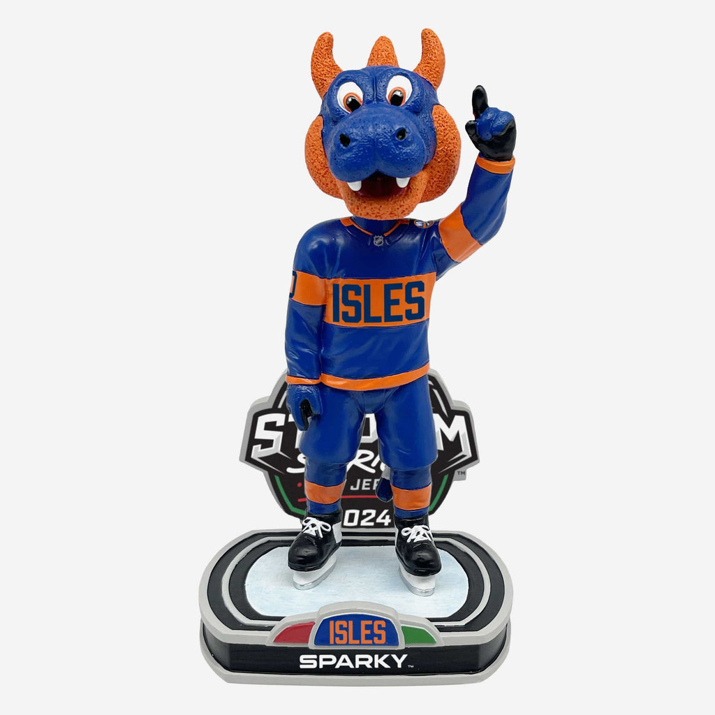 Sparky the Dragon New York Islanders 2024 Stadium Series Mascot Bobblehead FOCO - FOCO.com