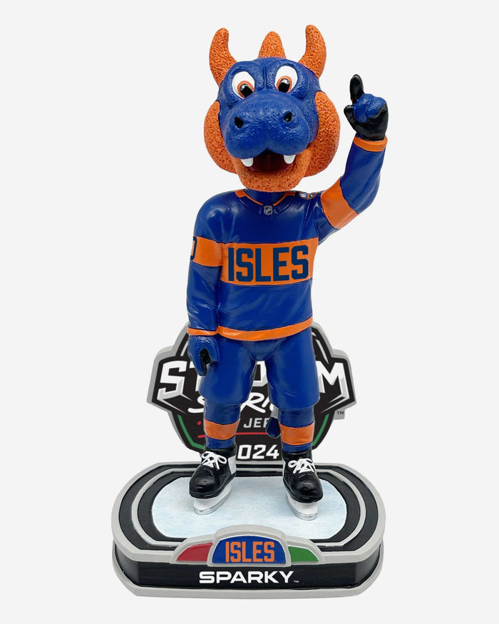 Sparky the Dragon New York Islanders 2024 Stadium Series Mascot Bobblehead FOCO - FOCO.com