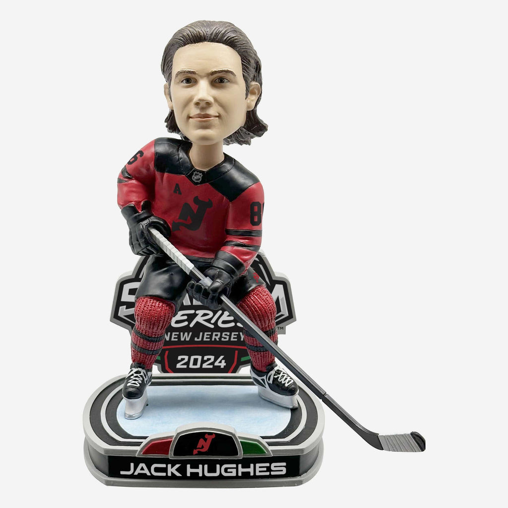 Jack Hughes New Jersey Devils 2024 Stadium Series Bobblehead FOCO - FOCO.com