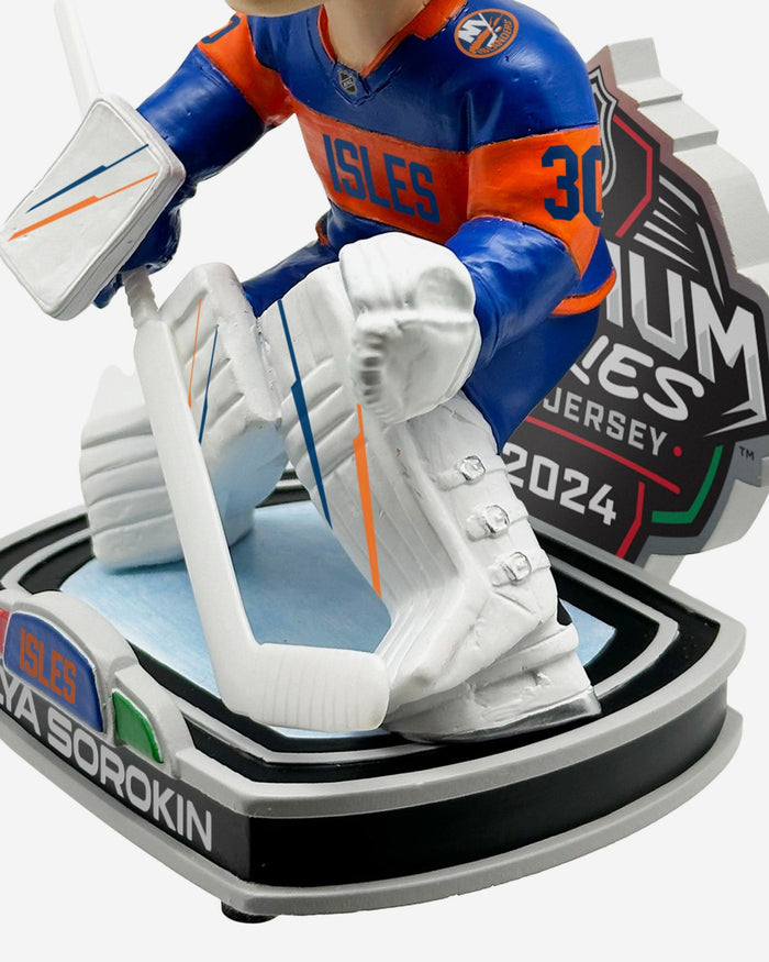 Ilya Sorokin New York Islanders 2024 Stadium Series Bobblehead FOCO - FOCO.com