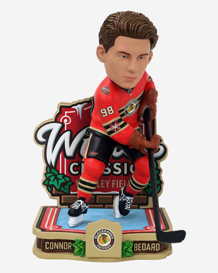 Connor Bedard Chicago Blackhawks 2025 Winter Classic Bobblehead FOCO - FOCO.com