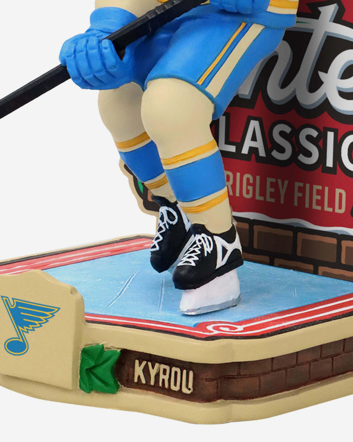 Jordan Kyrou St Louis Blues 2025 Winter Classic Bobblehead FOCO - FOCO.com