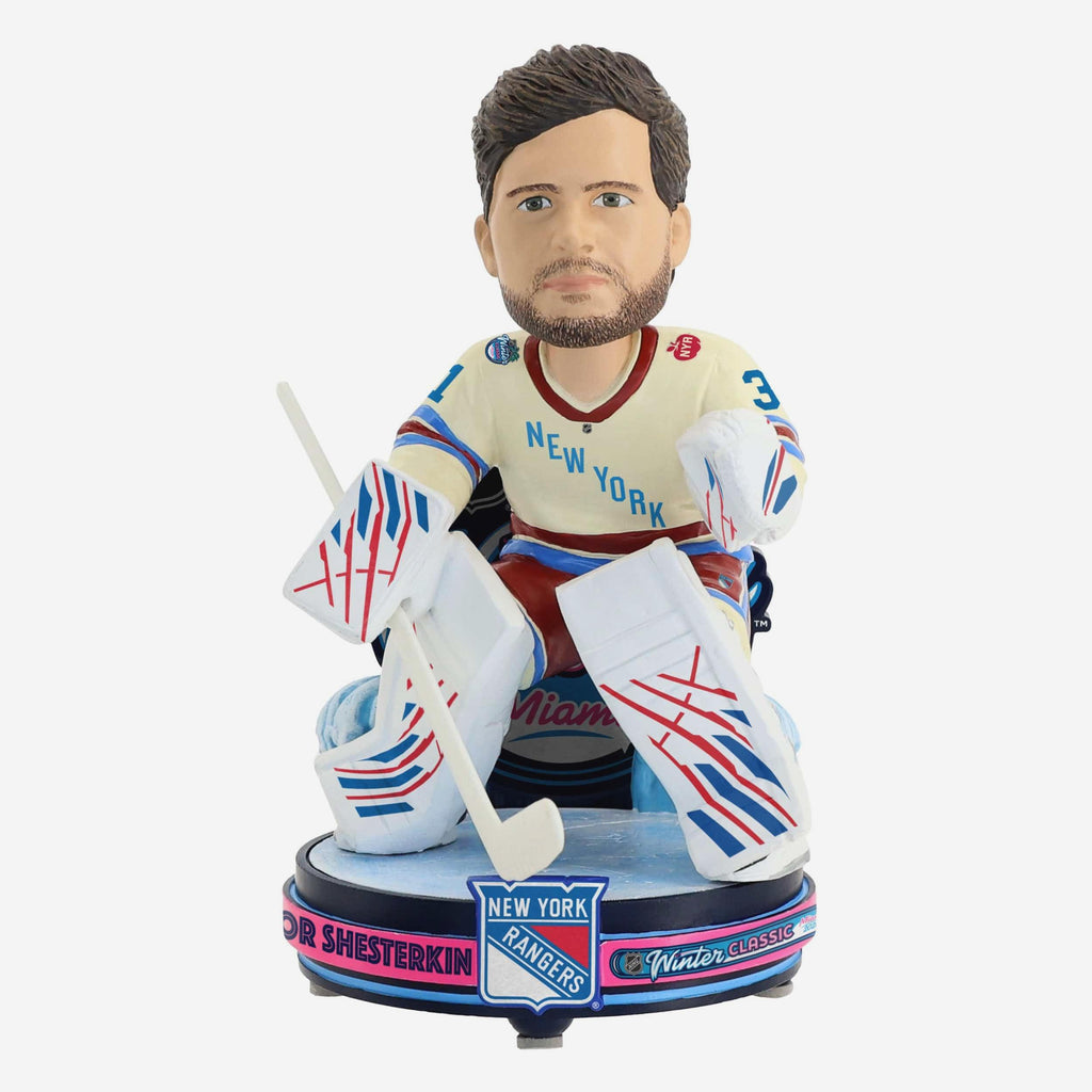 Igor Shesterkin New York Rangers 2026 Winter Classic Bobblehead FOCO - FOCO.com