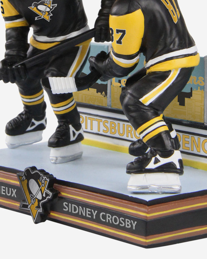 Mario Lemieux & Sidney Crosby Pittsburgh Penguins Then And Now Bobblehead FOCO - FOCO.com