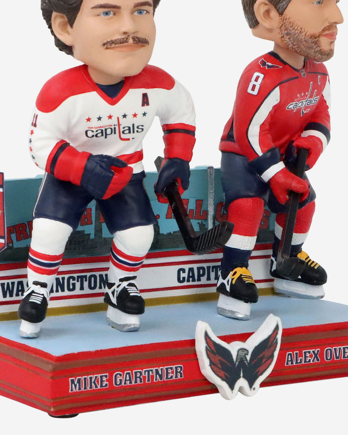 Mike Gartner & Alex Ovechkin Washington Capitals Then and Now Bobblehead FOCO - FOCO.com