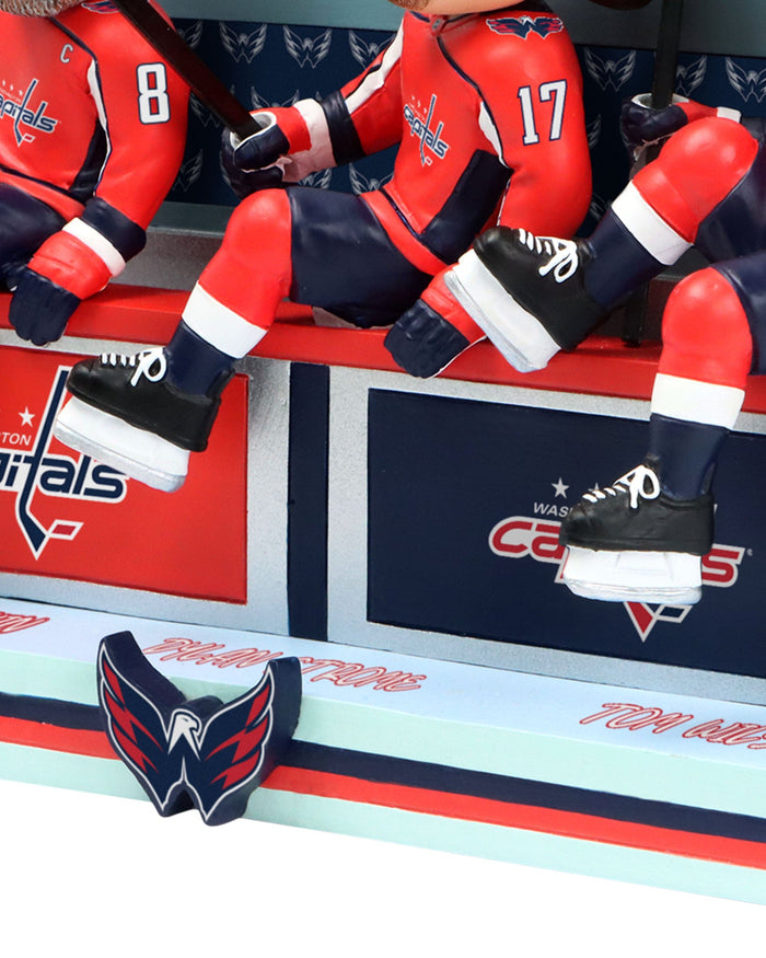Alex Ovechkin & Dylan Strome & Tom Wilson Washington Capitals Line Change Bobblehead FOCO - FOCO.com