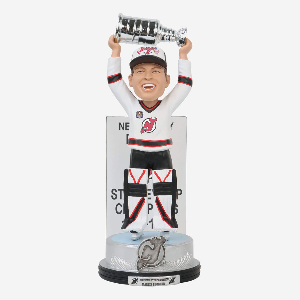 Martin Brodeur New Jersey Devils Stanley Cup Celebration Series Bobblehead FOCO - FOCO.com