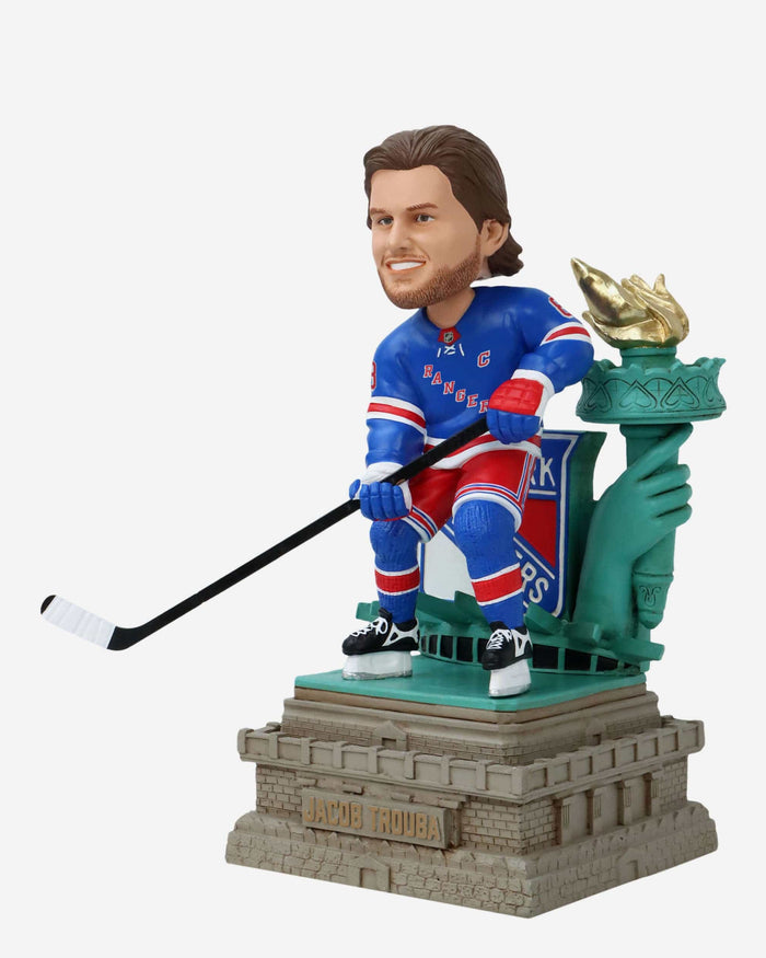 Jacob Trouba New York Rangers Statue Of Liberty Bobblehead FOCO - FOCO.com