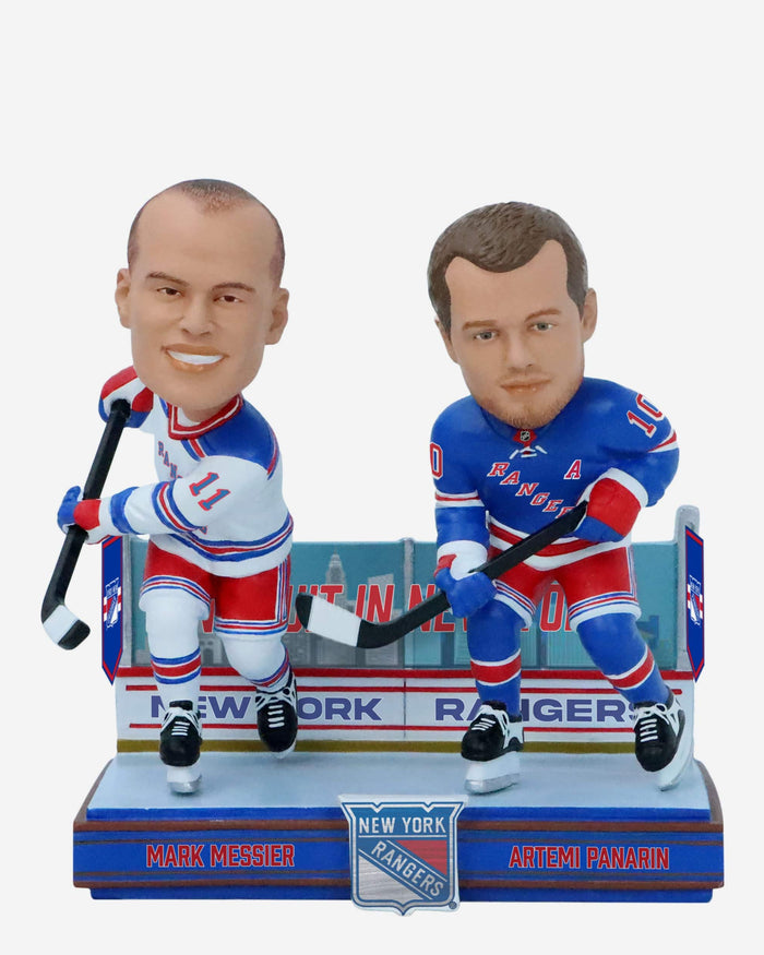 Mark Messier & Artemi Panarin New York Rangers Then and Now Bobblehead FOCO - FOCO.com