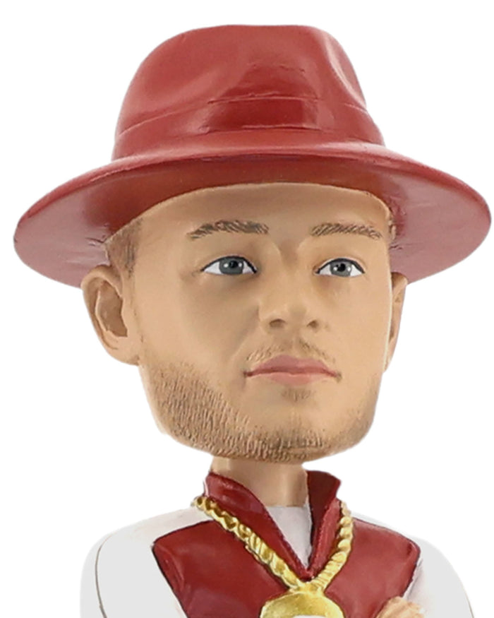 Christian McCaffrey Nickname Bobblehead FOCO - FOCO.com