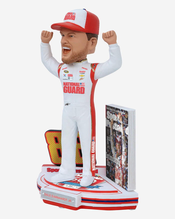 Dale Earnhardt Jr NASCAR Gets His Intimidator On Sports Illustrated Cover Bobblehead FOCO - FOCO.com