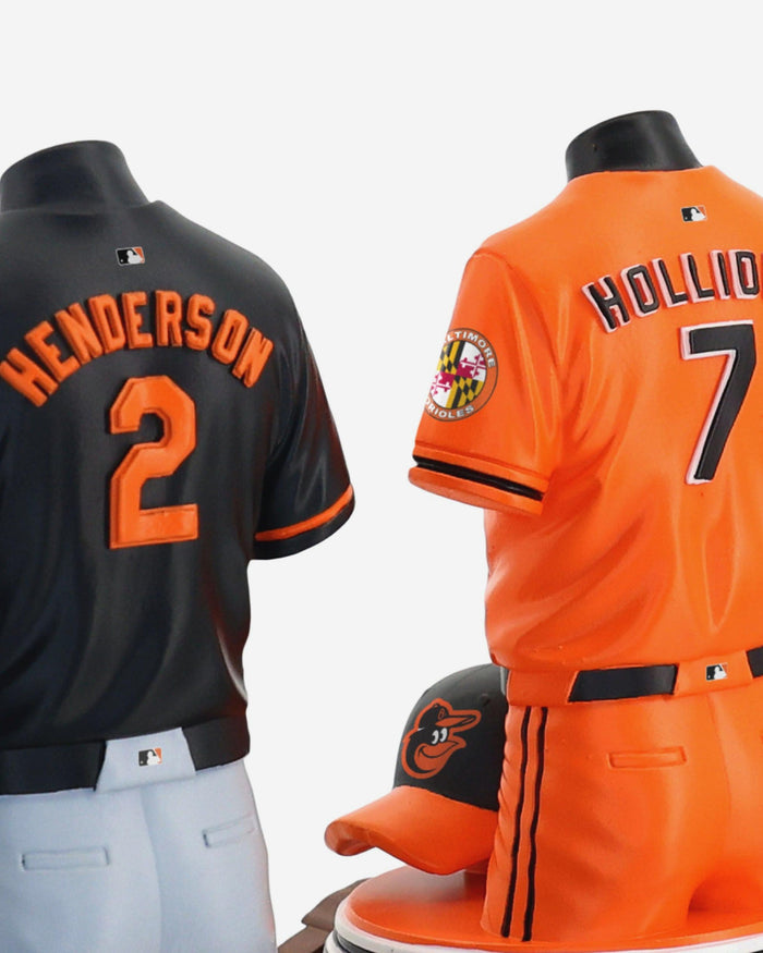 Pete Alonso & Jackson Holliday & Gunnar Henderson Baltimore Orioles 2026 Jersey Bust Triple Bobblehead FOCO - FOCO.com