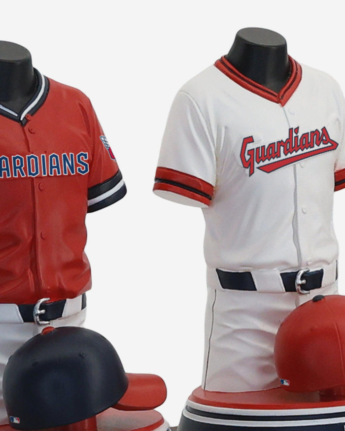 Jose Ramierez & Steven Kwan & Bo Naylor Cleveland Guardians 2026 Jersey Bust Triple Bobblehead FOCO - FOCO.com