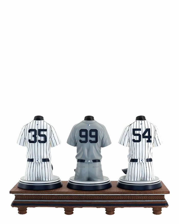 Aaron Judge & Max Fried & Cody Bellinger New York Yankees 2026 Jersey Bust Triple Bobblehead