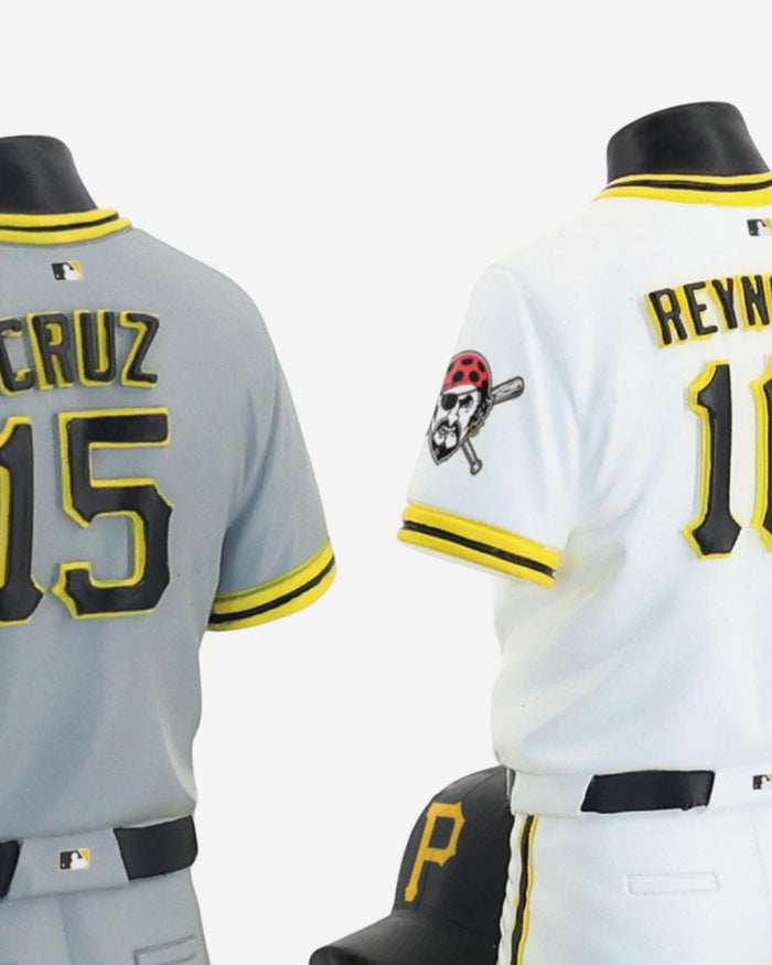 Paul Skenes & Bryan Reynolds & Oneil Cruz Pittsburgh Pirates 2026 Jersey Bust Triple Bobblehead FOCO - FOCO.com