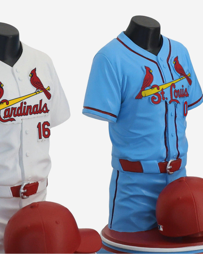 Masyn Winn & Nolan Gorman & Lars Nootbaar St Louis Cardinals 2026 Jersey Bust Triple Bobblehead FOCO - FOCO.com
