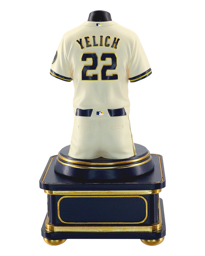 Christian Yelich Milwaukee Brewers 2026 World Series Champions Jersey Bust Bobblehead FOCO - FOCO.com