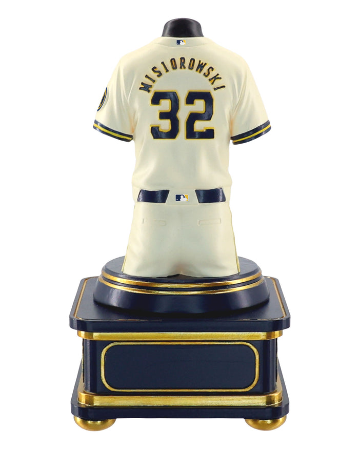 Jacob Misiorowski Milwaukee Brewers 2026 World Series Champions Jersey Bust Bobblehead FOCO - FOCO.com