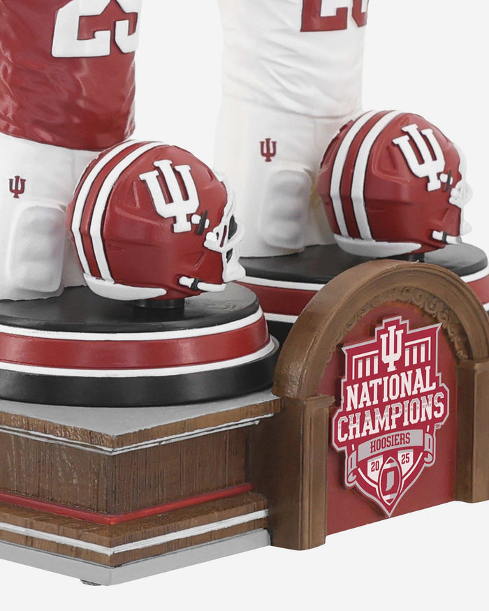 Indiana Hoosiers 2025 College Football National Champions Uniform Figurine 2 Pack Boxed Set FOCO - FOCO.com