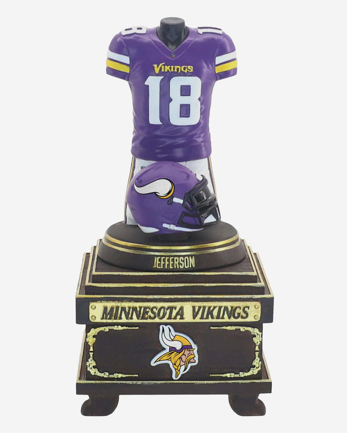 Justin Jefferson Minnesota Vikings 2026 Home Jersey Bust FOCO - FOCO.com
