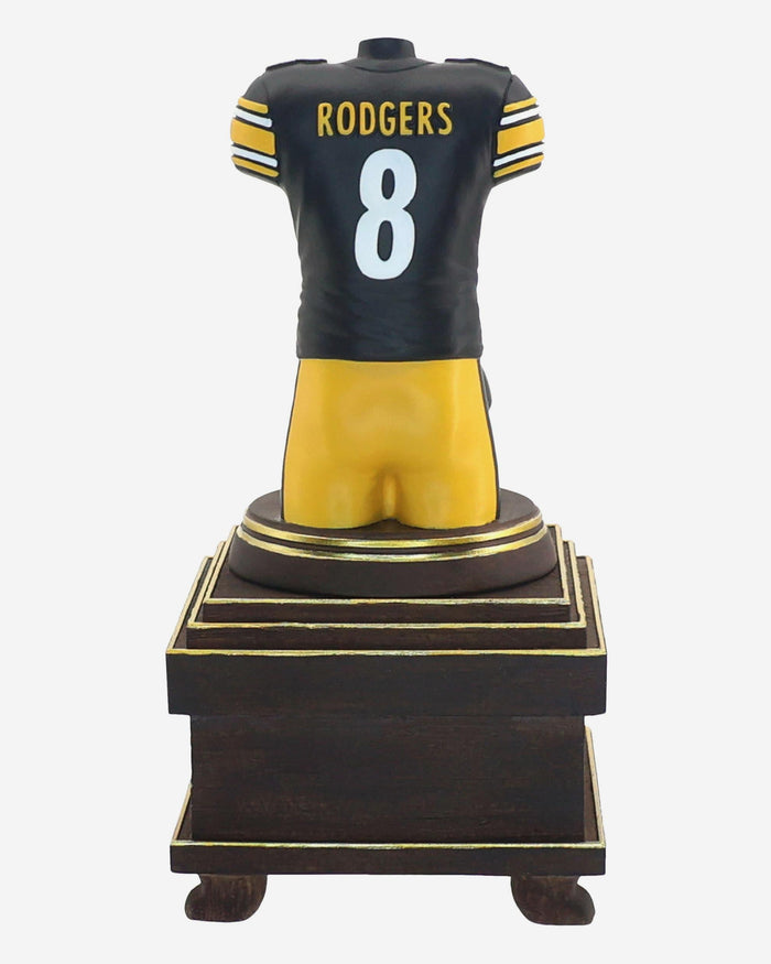 Aaron Rodgers Pittsburgh Steelers 2026 Home Jersey Bust FOCO - FOCO.com