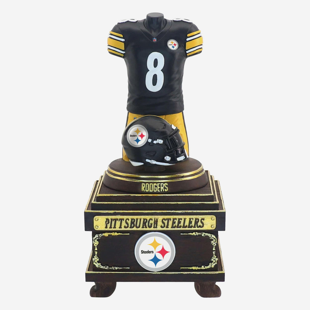 Aaron Rodgers Pittsburgh Steelers 2026 Home Jersey Bust FOCO - FOCO.com