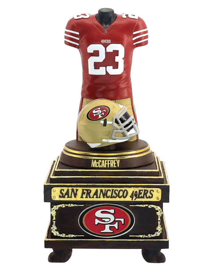 Christian McCaffrey San Francisco 49ers 2026 Home Jersey Bust