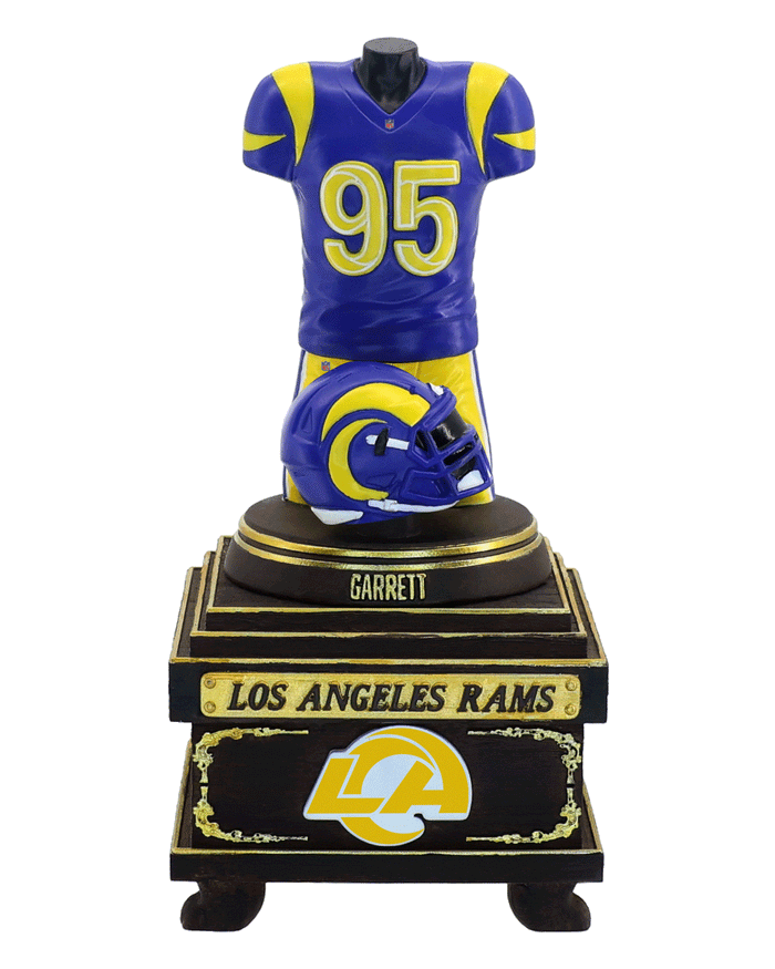 Myles Garrett Los Angeles Rams 2026 Home Jersey Bust