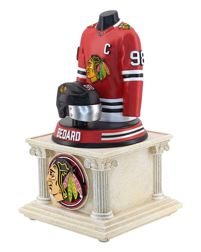 Connor Bedard Chicago Blackhawks 2026 Home Jersey Bust