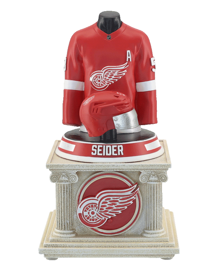 Moritz Seider Detroit Red Wings 2026 Home Jersey Bust FOCO - FOCO.com