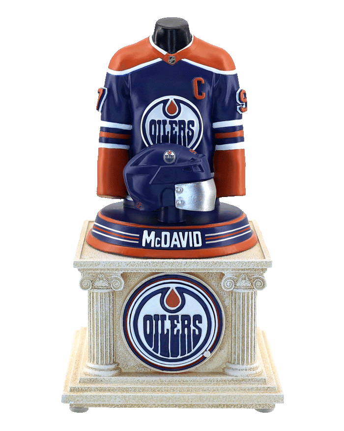 Connor McDavid Edmonton Oilers 2026 Home Jersey Bust FOCO - FOCO.com