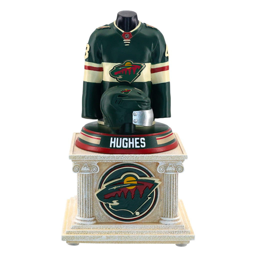 Quinn Hughes Minnesota Wild 2026 Home Jersey Bust FOCO - FOCO.com