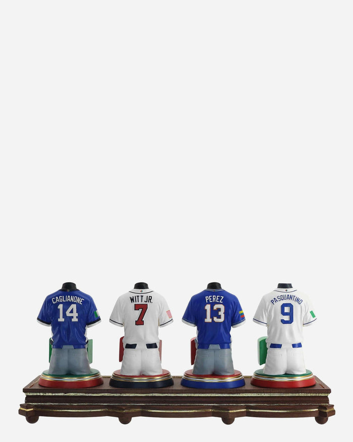 Kansas City Royals 2026 World Baseball Classic Team & Country Jersey Bust Bobblehead FOCO - FOCO.com