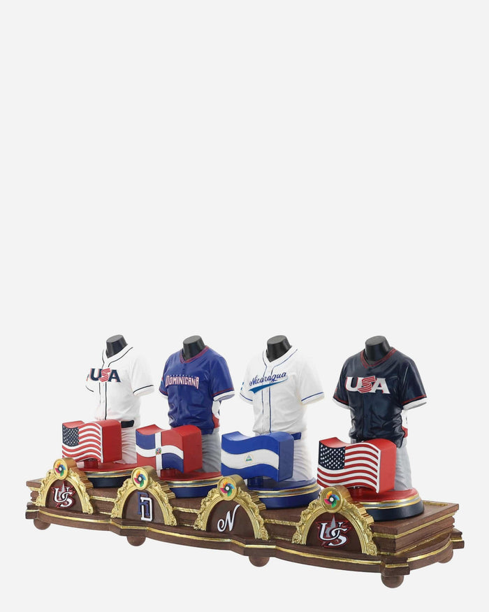 New York Mets 2026 World Baseball Classic Team & Country Jersey Bust Bobblehead FOCO - FOCO.com