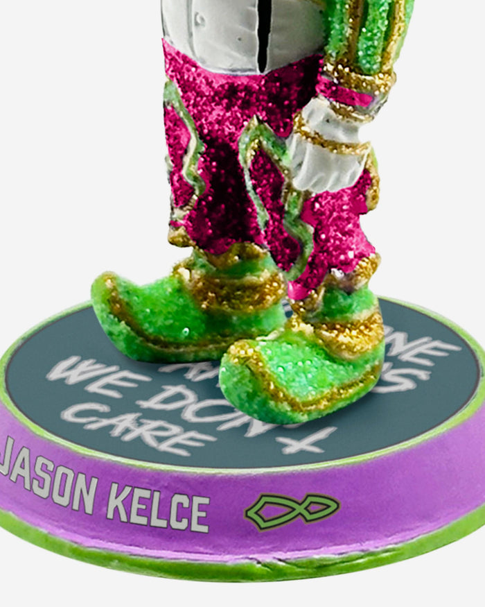 Jason Kelce Mummer Suit Mini Bighead Bobblehead FOCO - FOCO.com