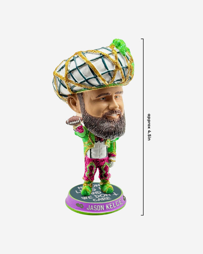 Jason Kelce Mummer Suit Mini Bighead Bobblehead FOCO - FOCO.com