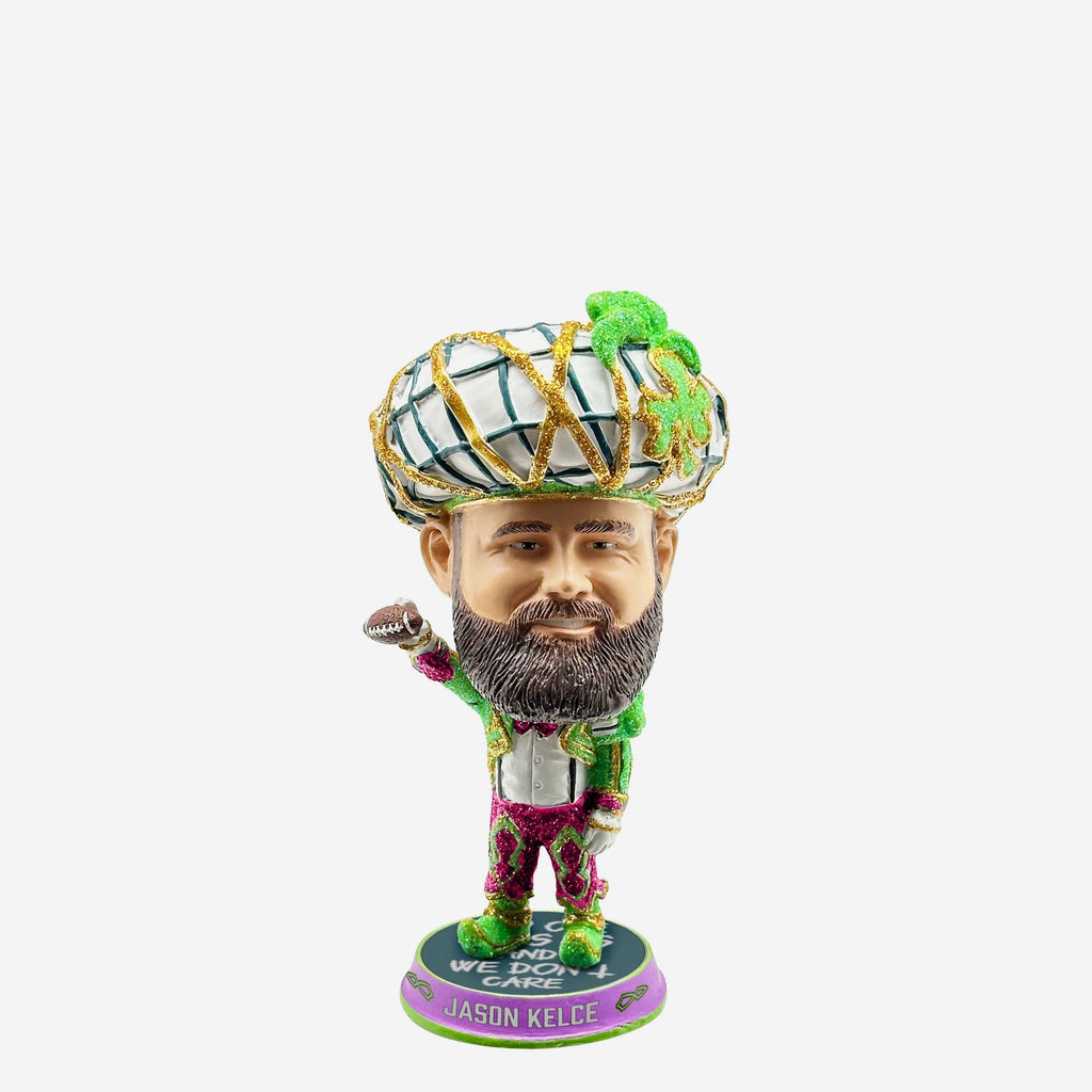 Jason Kelce Mummer Suit Mini Bighead Bobblehead FOCO - FOCO.com