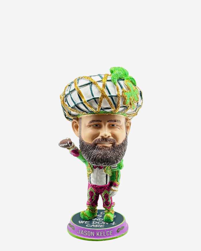 Jason Kelce Mummer Suit Mini Bighead Bobblehead FOCO - FOCO.com