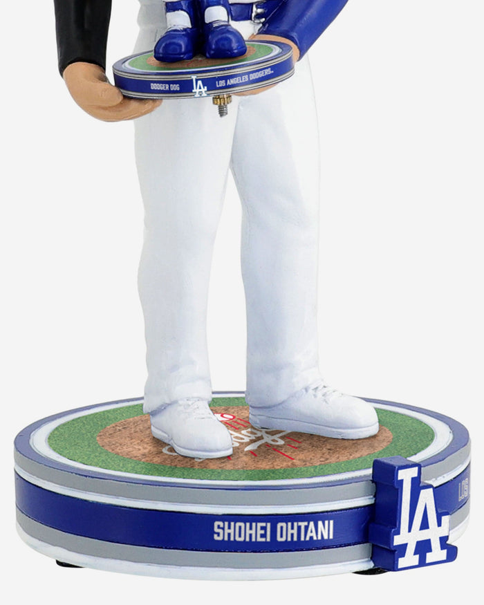 Shohei Ohtani & Dodger Dog Los Angeles Dodgers Bobble Dubblz Friendz Bobblehead FOCO - FOCO.com