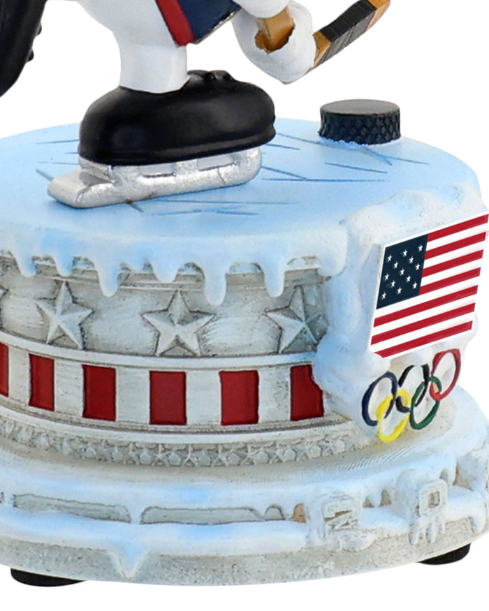 Team USA Snoopy Peanuts Hockey Mini Bobblehead FOCO - FOCO.com
