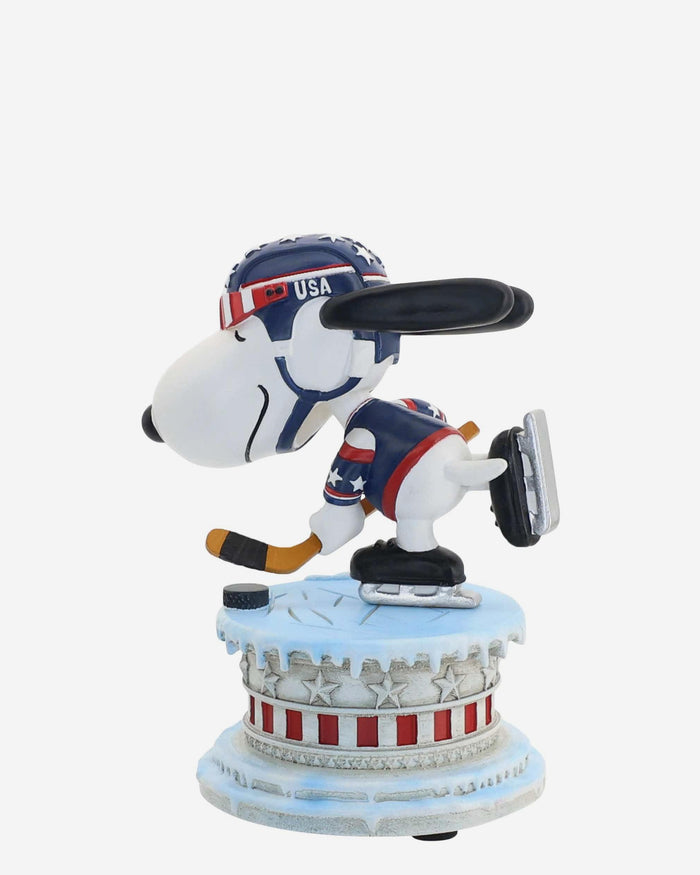 Team USA Snoopy Peanuts Hockey Mini Bobblehead FOCO - FOCO.com