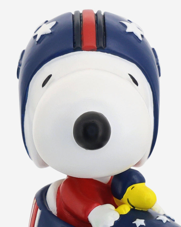 Team USA Peanuts Snoopy & Woodstock Bobsled Mini Bobblehead Scene FOCO - FOCO.com