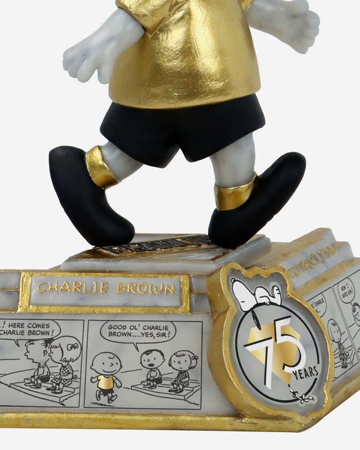 Charlie Brown Peanuts 75th Anniversary First Appearance Comic Strip Bobblehead FOCO - FOCO.com