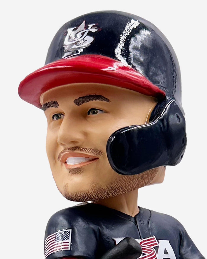 Mike Trout USA 2023 World Baseball Classic Alternate Uniform Bobblehead FOCO - FOCO.com