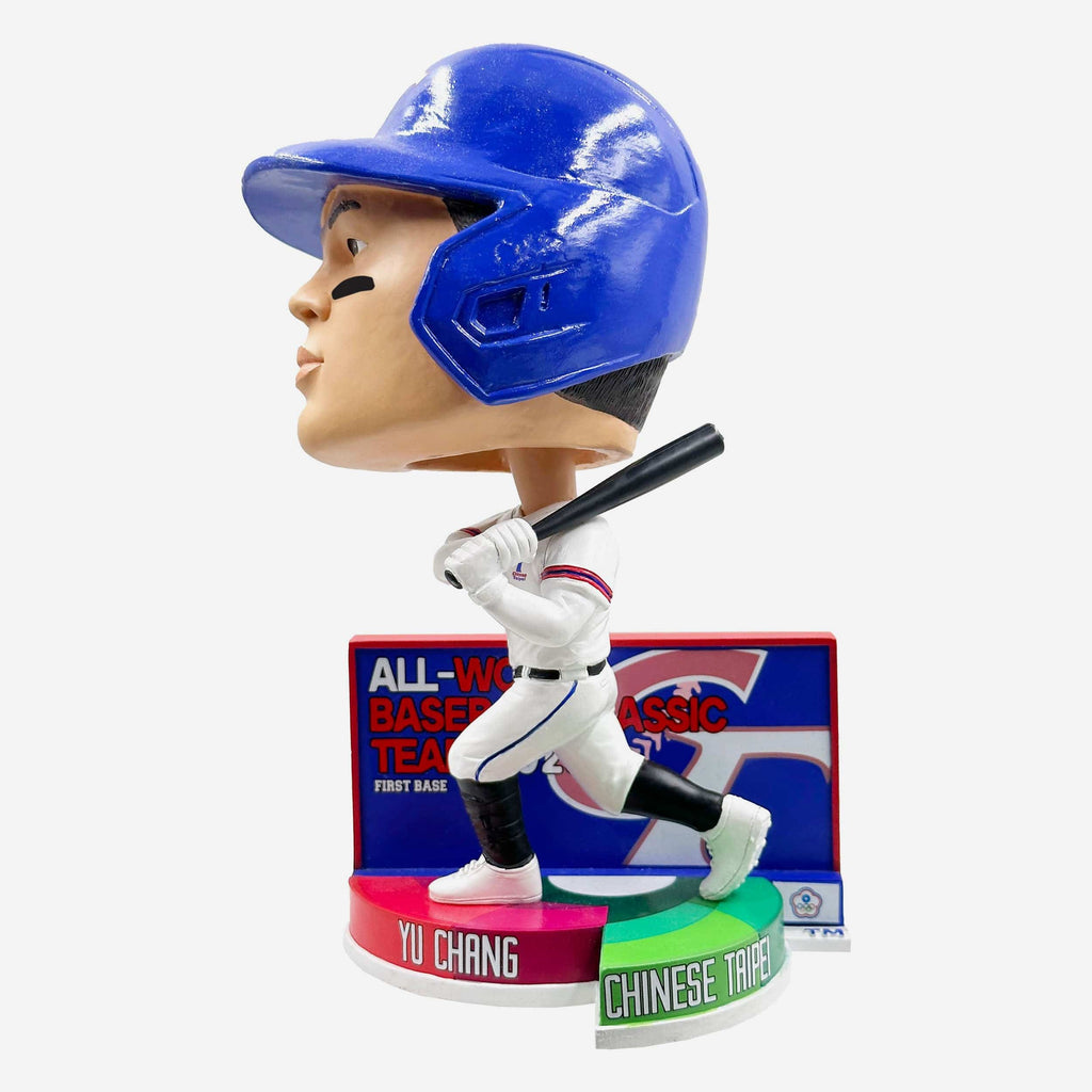 Yu Chang Chinese Taipei 2023 All World Baseball Classic Team Bighead Bobblehead FOCO - FOCO.com